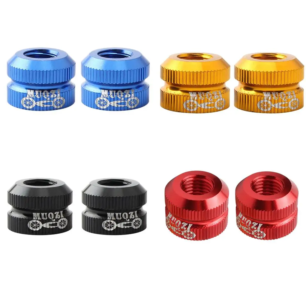 Bike Presta Valve Nut, Bicyle Inner Tube Valve Nut - Multi Colors