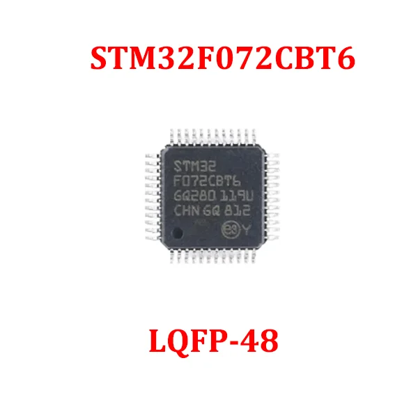 

5PCS/10PCS/50PCS/100PCS STM32 STM32F072 IC MCU 32BIT 128KB FLASH 48LQFP STM32F072CBT6