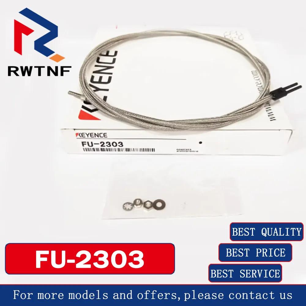 Brand New Genuine FU-2303 KEYENCE Reflective fiber optic sensor, 100% original warehouse stock
