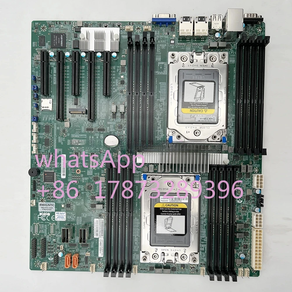 For Supermicro Motherboard Dual AMD EPYC 7001/7002 Series Processors ECC DDR4 H11DSi