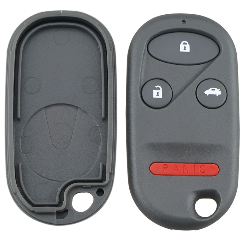 3+1 Button Case Keyless Entry Remote Key Fob Shell  for Honda Civic CRV Accord Jazz 2003 2004 2005 2006 2007 2008 2009 2010 2011