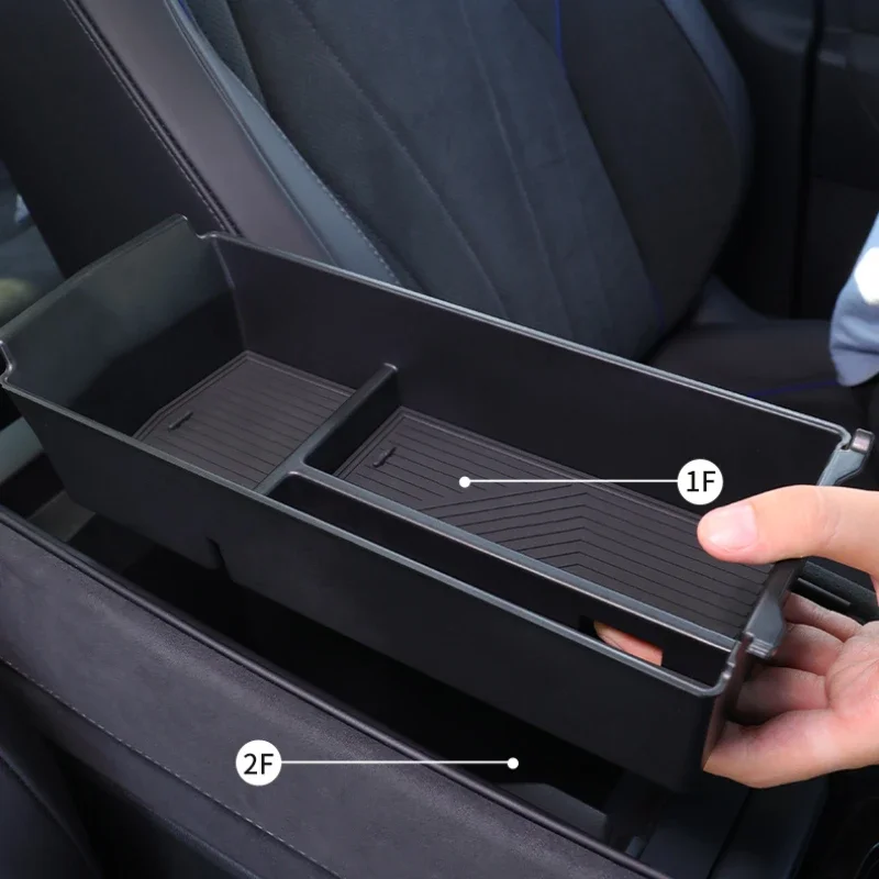 For Volkswagen Tiguan LPRO L 2024 Car Armrest Box Storage Box Central Control Storage Car Decoration Supplies Daquan Accessories