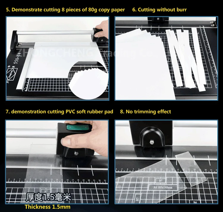 48 Inch rolling cutter ， paper cutting  ，1m 3 paper cutter iron plate