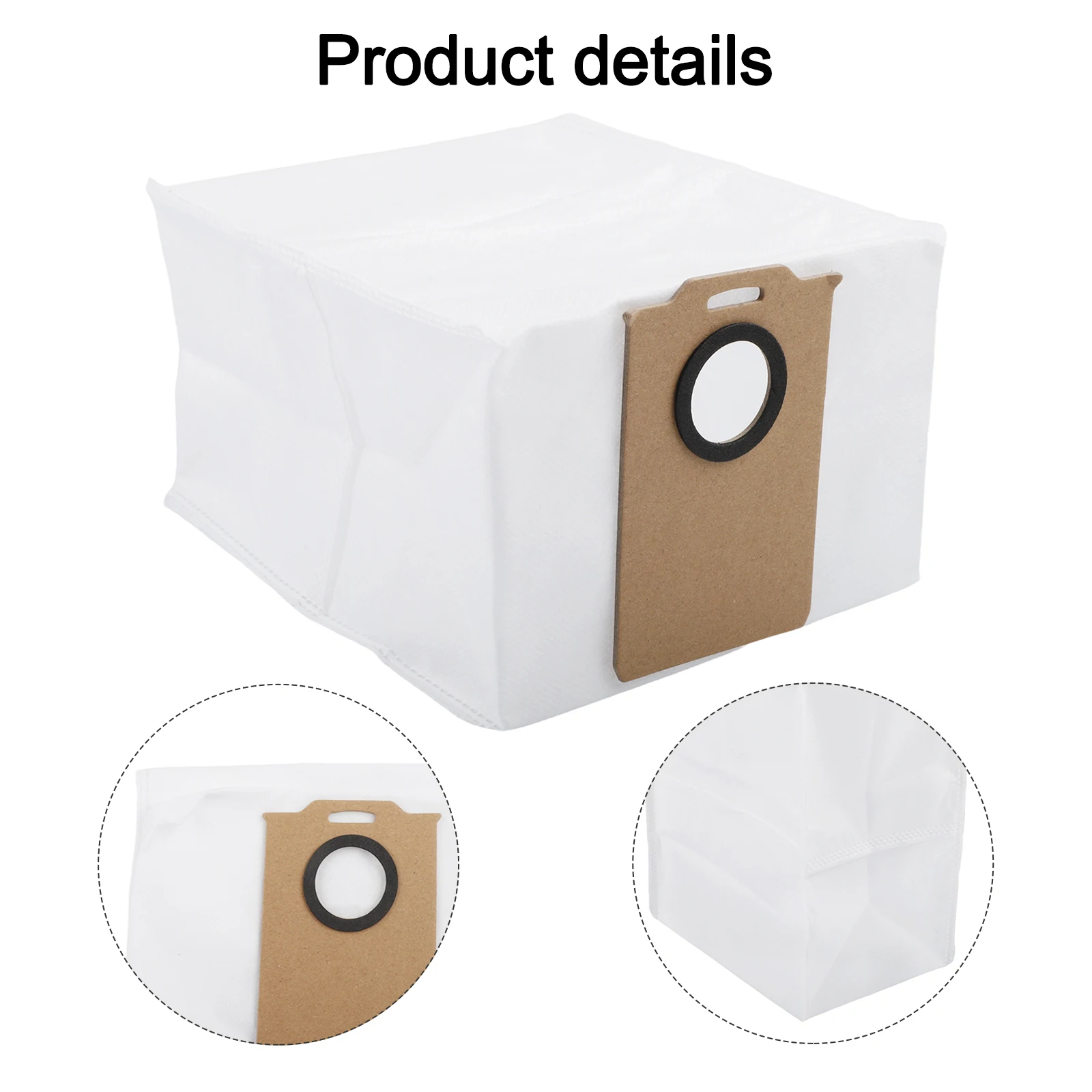 

Vacuum Cleaner Bags Replacement for For Lubluelu L15 Max Robot Vacuum Cleaner 4 or 10 Pieces with Advanced Filter