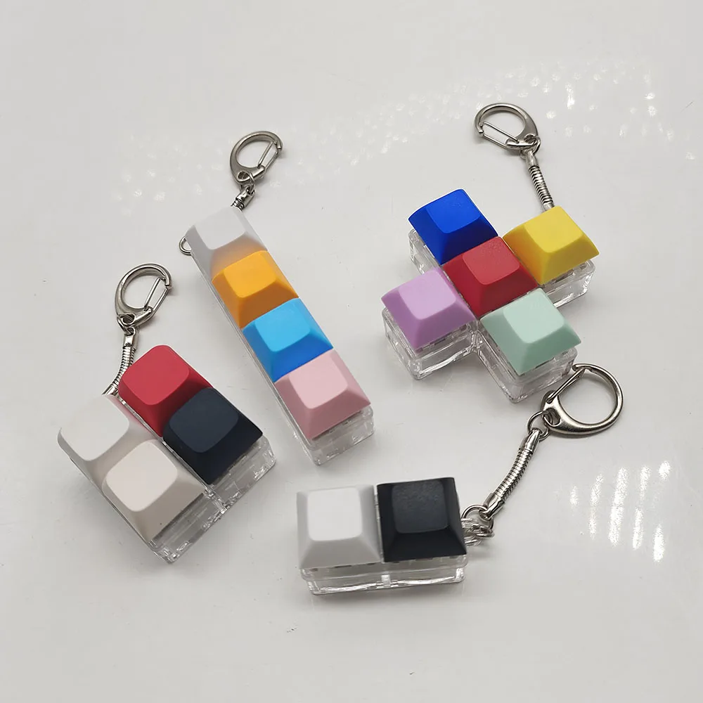 Decompress Fingertip Keychain Retro Toy Accessories