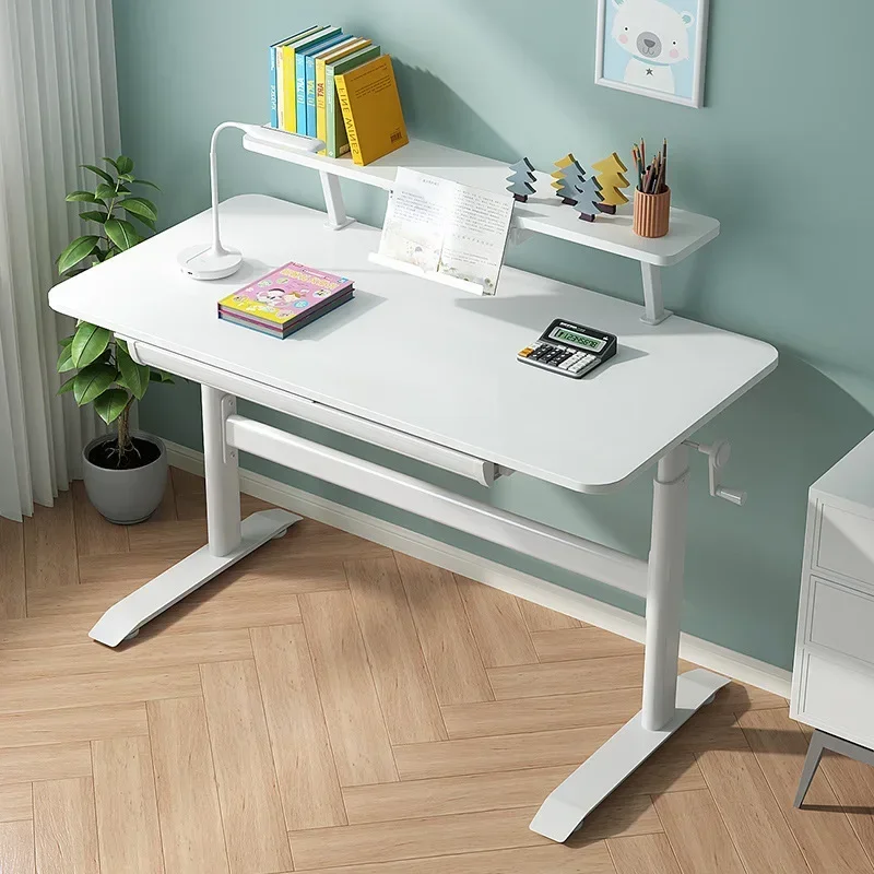 Mesa de Escritorio elemental, juego para niños, silla para niños, muebles para habitación de niños, mesita de noche, suministros escolares para estudiantes, Escuela, estudio pequeño LT