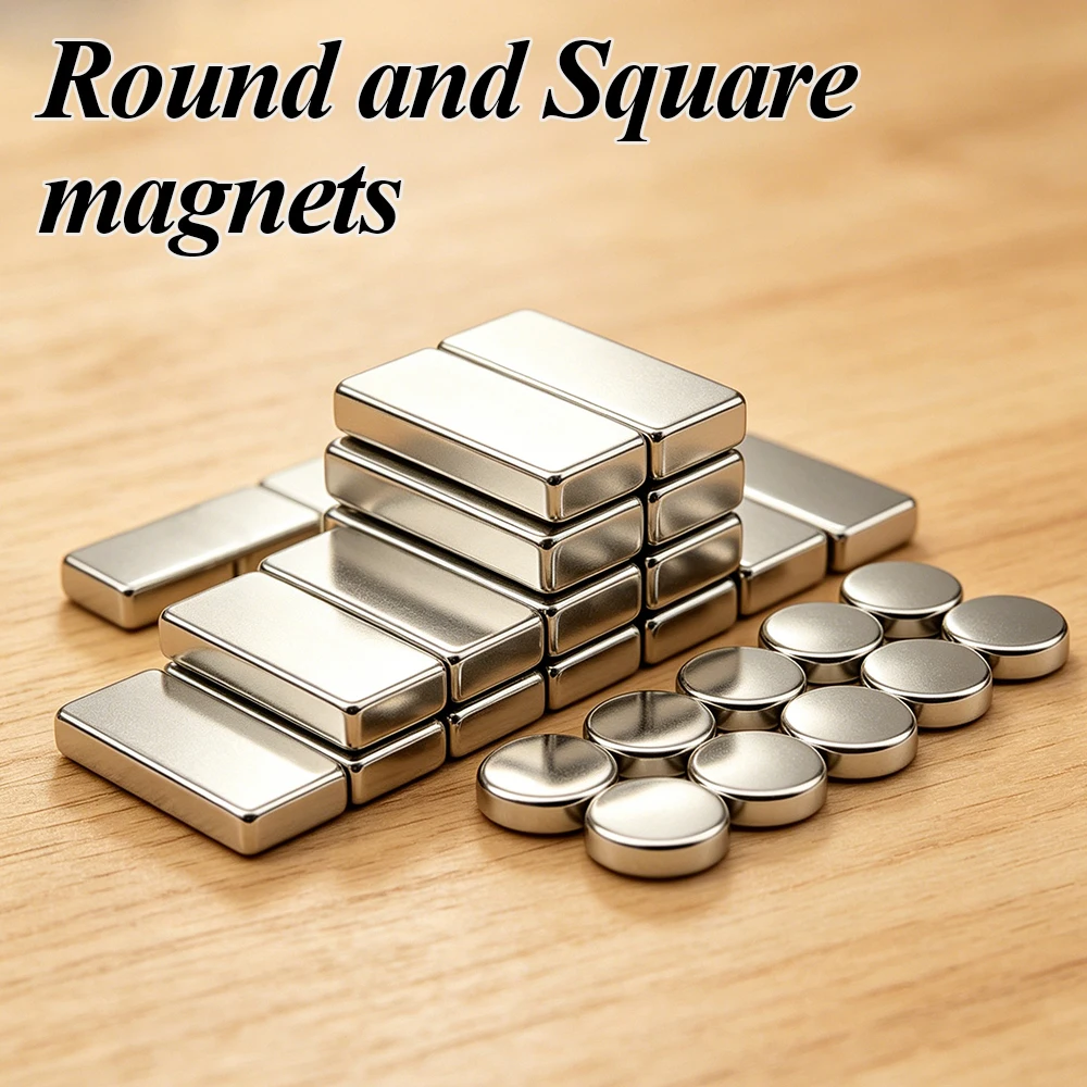 Round Super Strong Neodymium Magnet Powerful Block Magnets N35 Permanent Magnetic NdfeB Refrigerator DIY 5x2 6x3 10x2 10x3mm