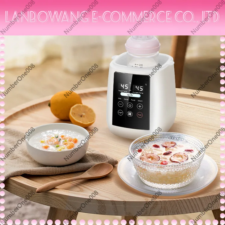 Multi-function Single Bottle Warmer Sterilizer Constant Temperature Breast Milk Heating Device For Infant Daily Feeding