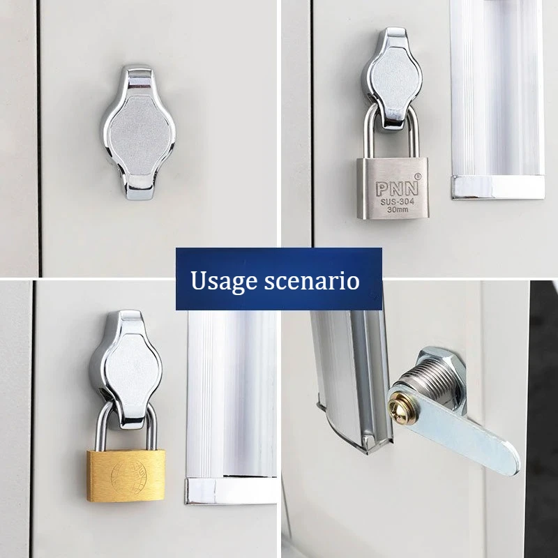Zinc alloy outdoor control cabinet storage cabinet door lock, keyless change brick file cabinet tongue lock