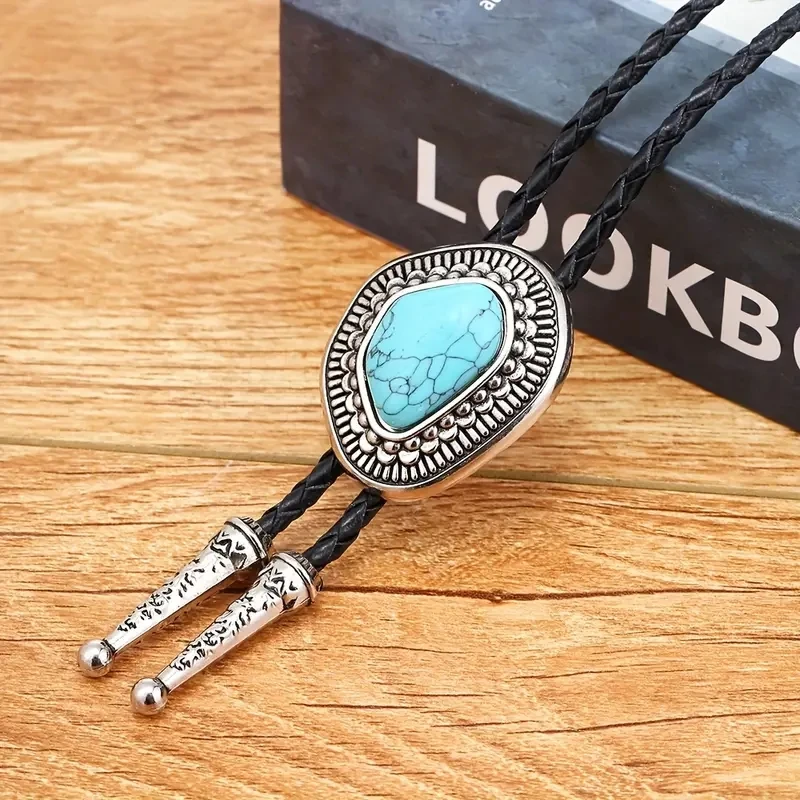 Fashion irregular graphic bolo tie