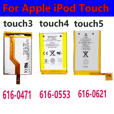 Battery for Apple iPod Touch 3th 4th 5th Touch 3th /Touch 4th /Touch 5th/Touch 6th Generation4g616-0471 &nbsp;616-0553 616-0621+toos