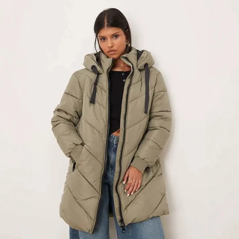 2026 Fashionable Long Over-the-knee Cotton Coat For But And Women, Winter Mid-length Thickened Long-sleeve Outerwear Vestidos