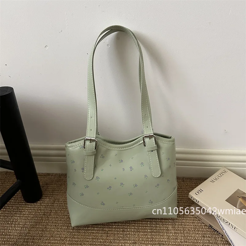 2026 New Women's Shoulder Bag Fashion High Quality Girls' Handbag Small Fresh Versatile Multi Functional Girls' Shopping Bag