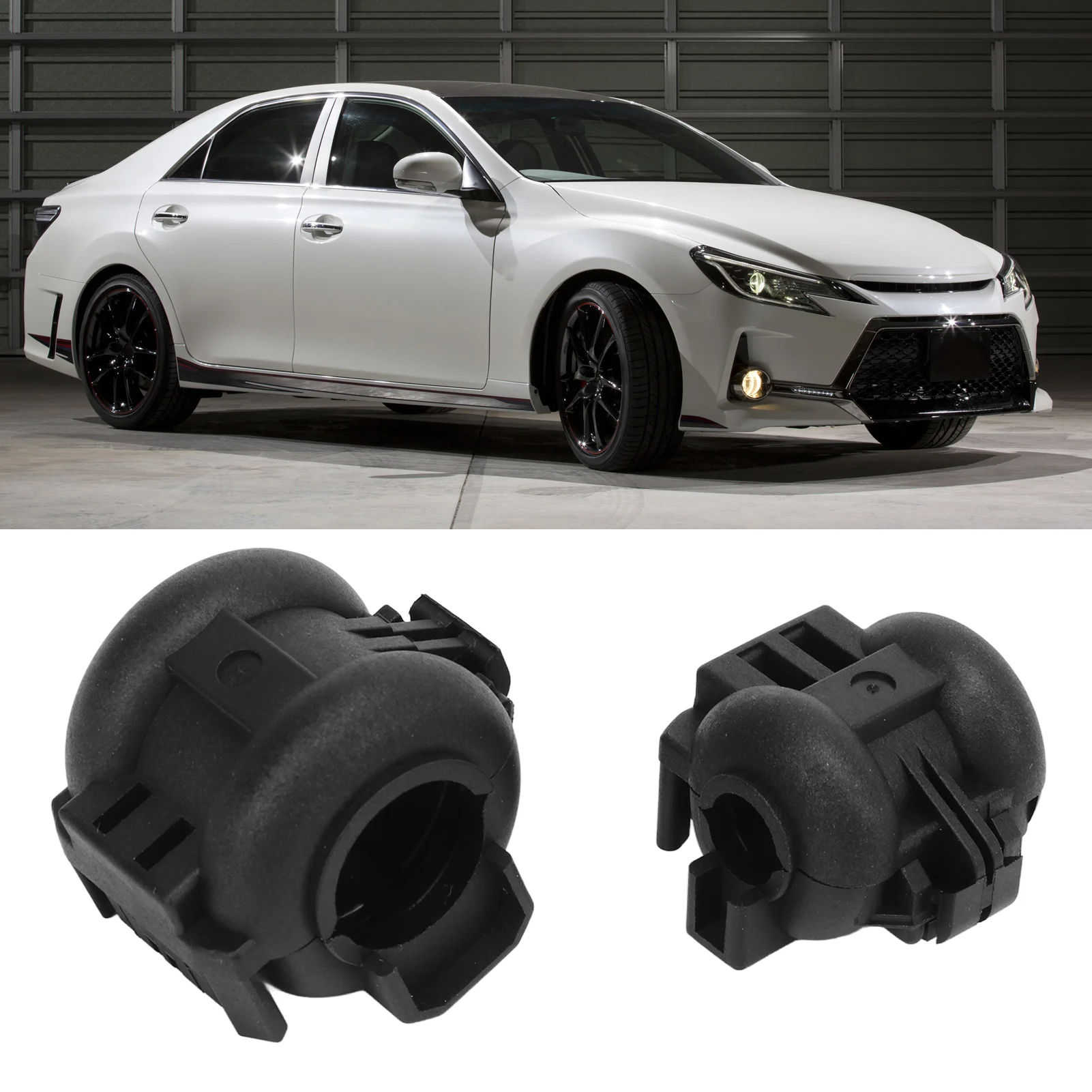 

Хомут для труб охладителя хладагента 3/8 дюйма, 5/8 дюйма, 88718 2D140, сильная зажимная сила для японского автомобиля 88718‐02160, хомут для всасывающего шланга переменного тока