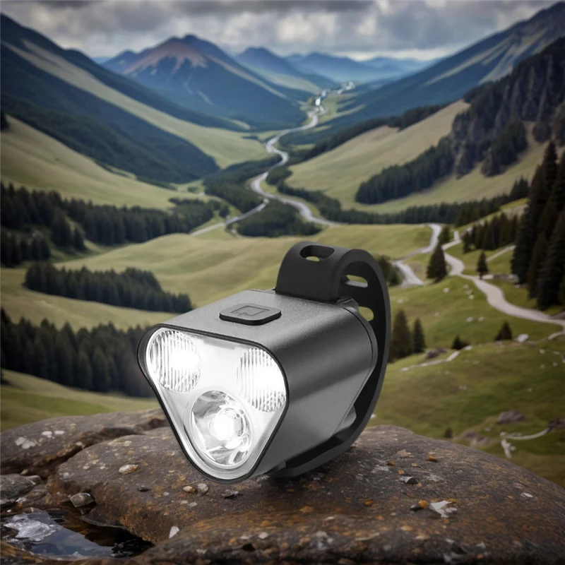 ABHS-COB ضوء تحذير الدراجات من النوع C شحن مقاوم للماء مدمج للدراجة الذيل ضوء محمول للدراجة مصباح يدوي أجزاء ركوب الدراجات