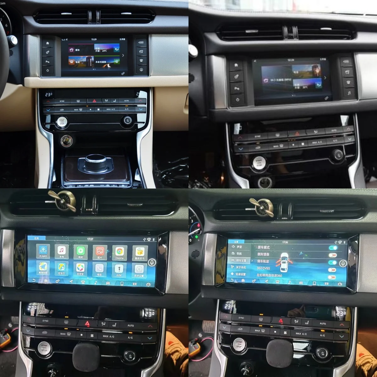 

10,25-дюймовый 8-256G Android-радио для Jaguar XF XFL 2016 2017 2018 GPS-навигация Автомобильный мультимедийный плеер Стерео головное устройство Autoaudio