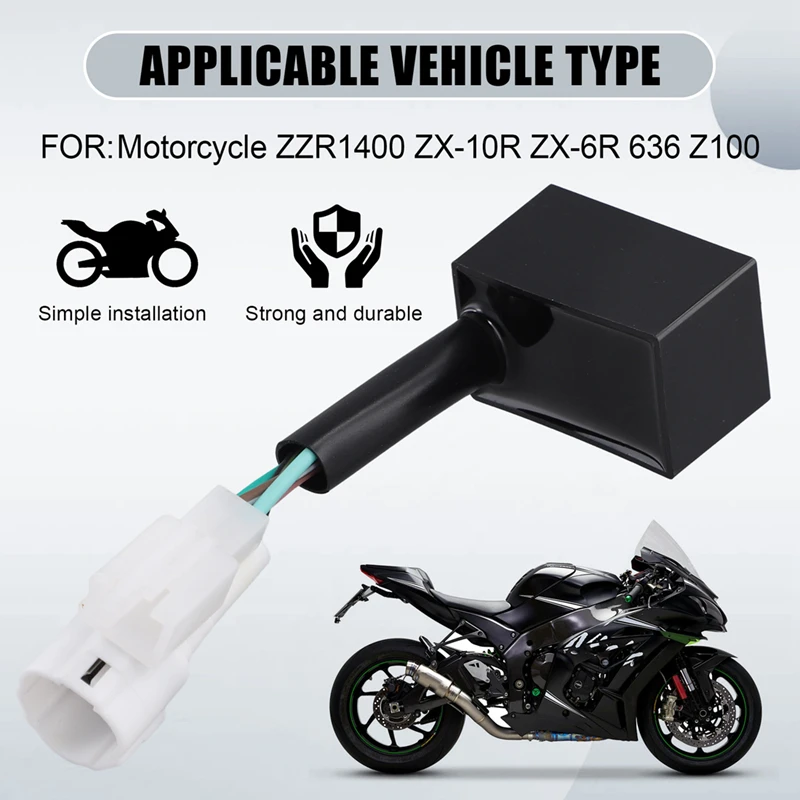 Motorcycle Modified Exhaust Trouble Code Canceller For Kawasaki ZZR1400 ZX-10R ZX-6R 636 Z1000