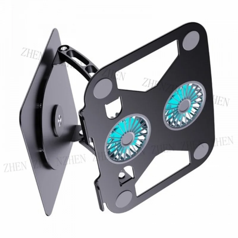 Y FOR  2 Fan Adjustable Laptop Stand for 15.9inch Devices with 360 Degree Rotation