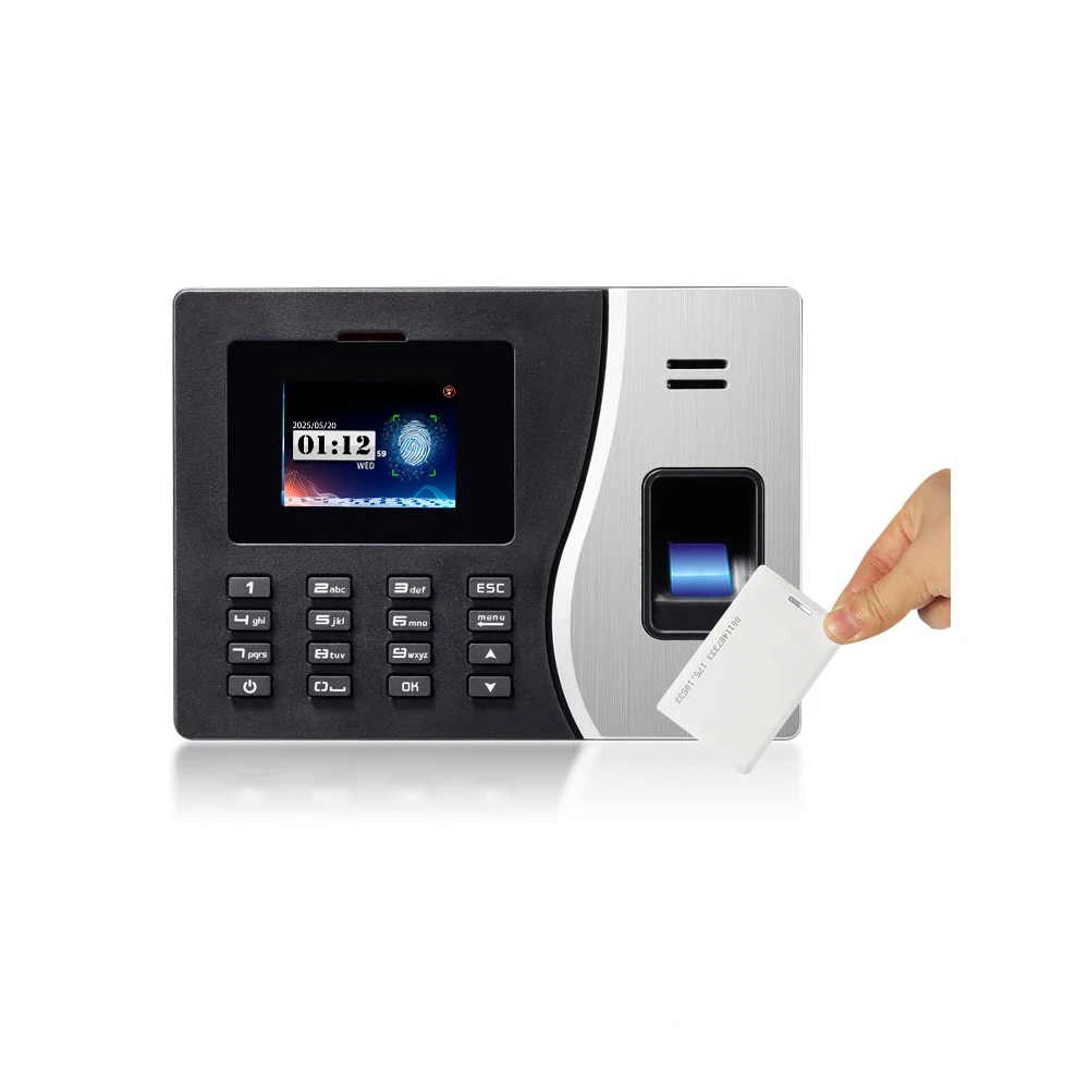 Check-in/out USB Export Fingerprint Password Punch Time Attendance System Time Recording with Free SDK