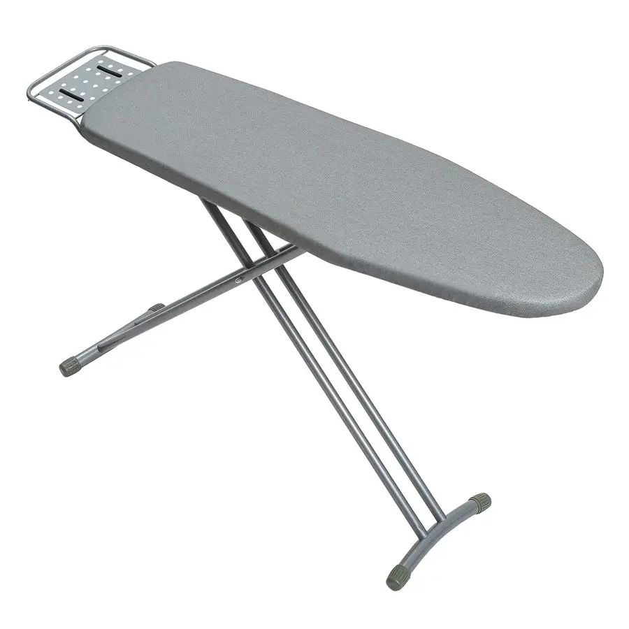 

Board Full Size, 43x13 Sturdy Heavy Duty Iron Board with Iron Rest, Heat Resistant Cover with Ultra Thick Padding, Height Adjust