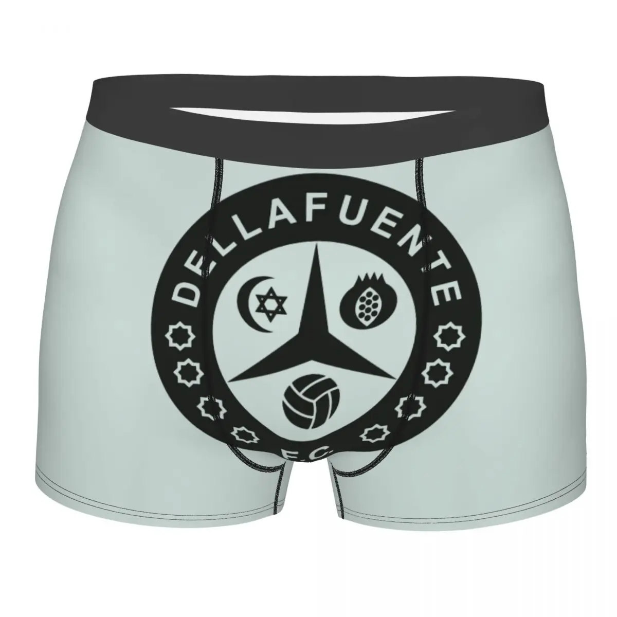 Custom Spanish Rapper Rock Dellafuente Boxer Shorts For Men 3D Printed Underwear Panties Briefs Stretch Underpants