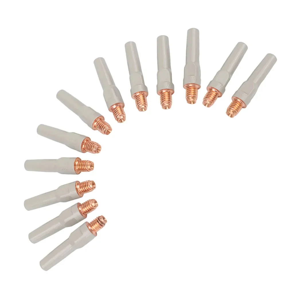 Welding Torch Tips Set Welding Tips Welding Nozzle 40*0.8mm Non-Stick Welding Tips For Professionals Innovative Design