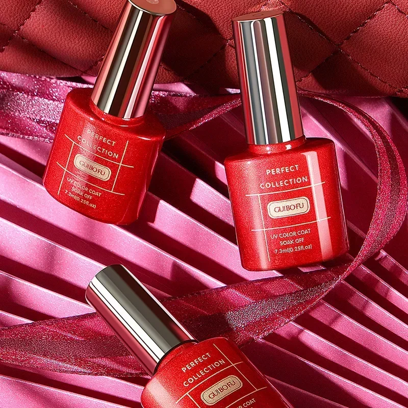 Smalto per unghie gel da 7,3 ml 88 colori Semi-permanente Smalto per unghie UV Smalto ibrido Gel Colla per unghie Esmalte Top Coat Primer