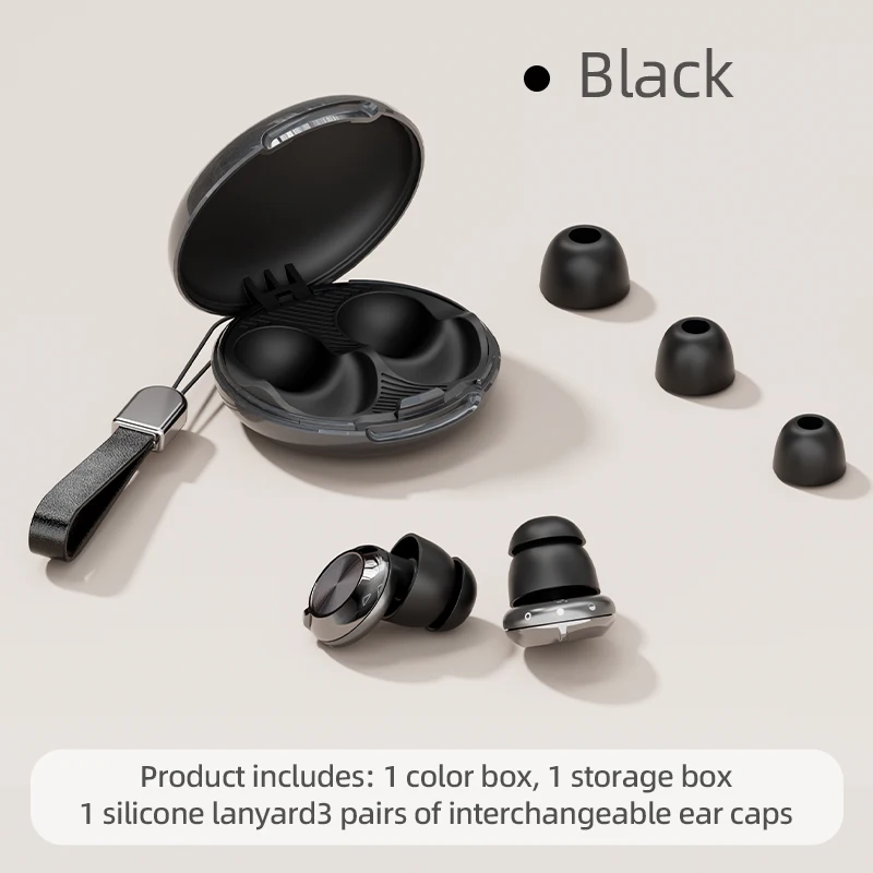 سدادات أذن جديدة ثلاثية في واحد من السيليكون - سدادات أذن تحجب الضوضاء - تقليل الضوضاء - تأثير عزل الصوت الرائع - يقلل من الداخل