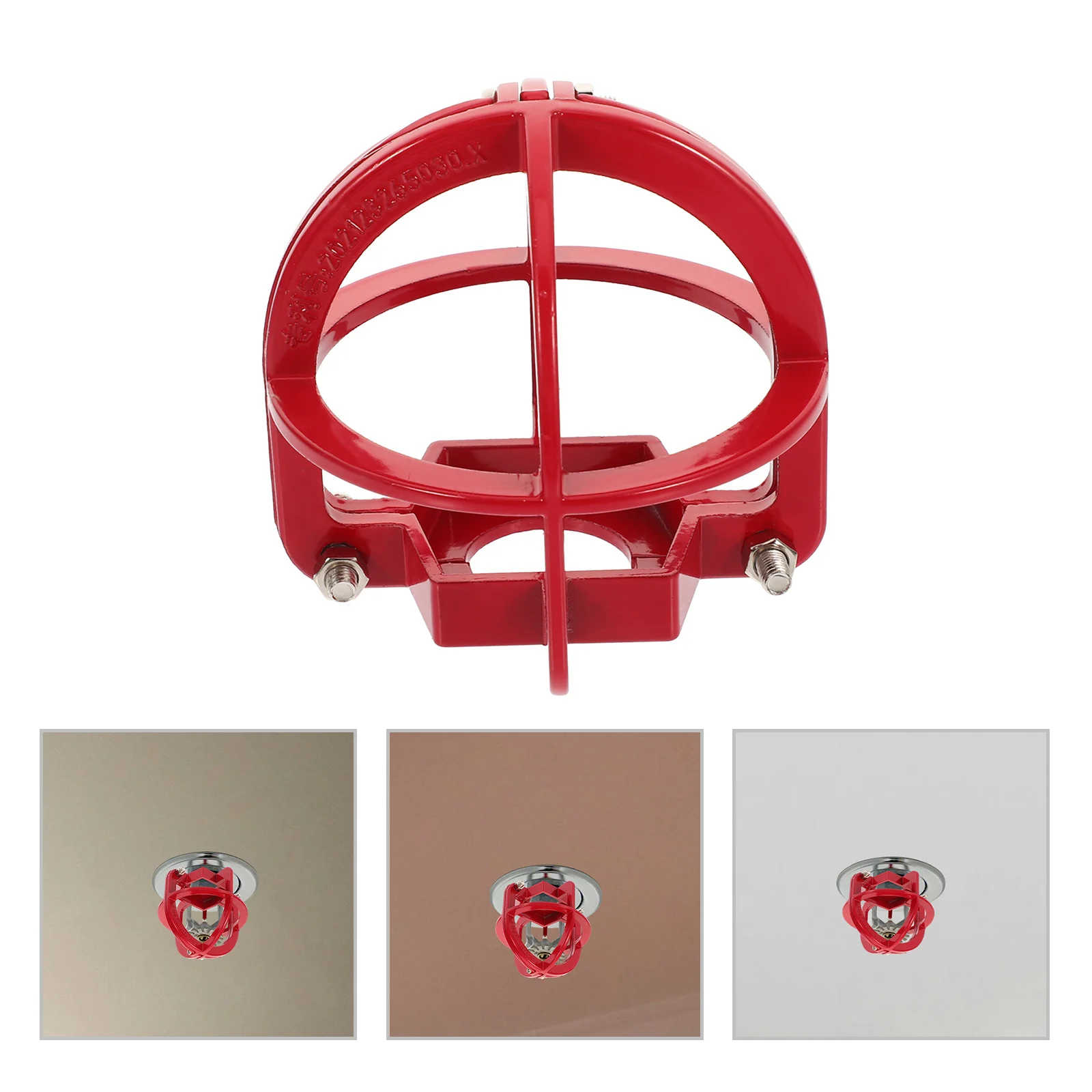 Fire Sprinkler Cover Protective Fire Alarm Cover Durable Sprinkler Head Protection Plate Indoor Safety Shield
