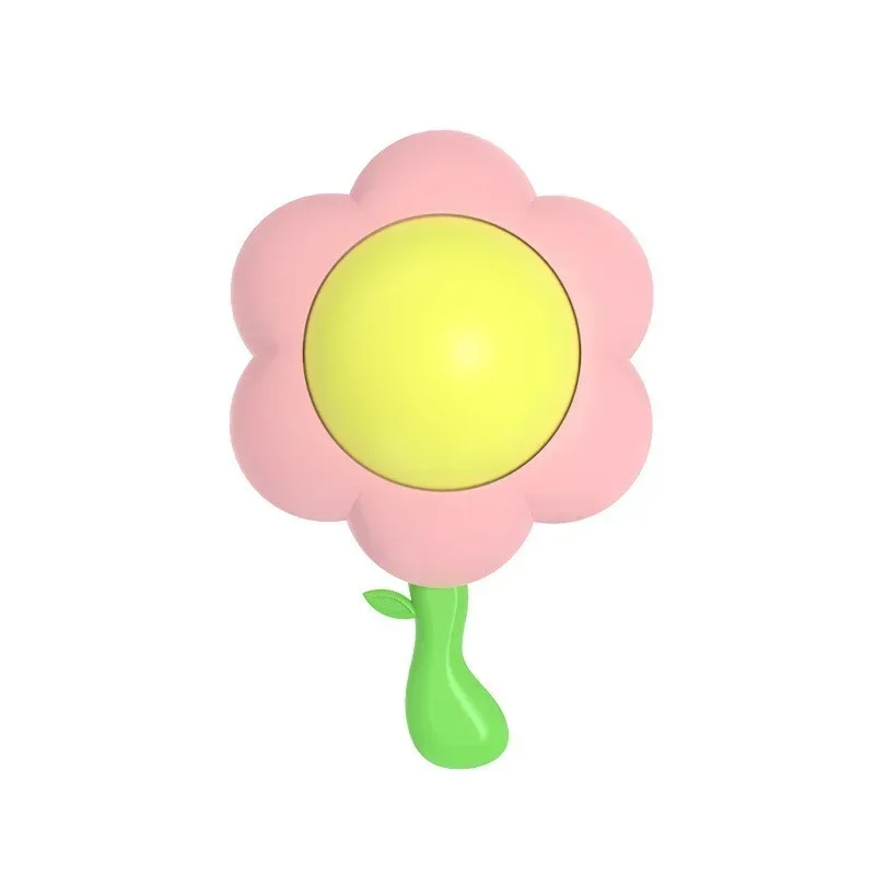 Flower Shape Catnips Ball Catnips Toy for Cat Rotatable Edible Ball Healthy Self-Adhesive Catnips Ball Natural Plant Ingredients