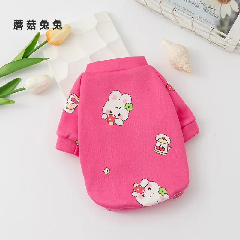 Dog Clothes for Small Dog Clothes Chihuahua Warm Sweatshirt for Puppy French Bulldog Autumn Fleece Clothing for Cats Pet Apparel