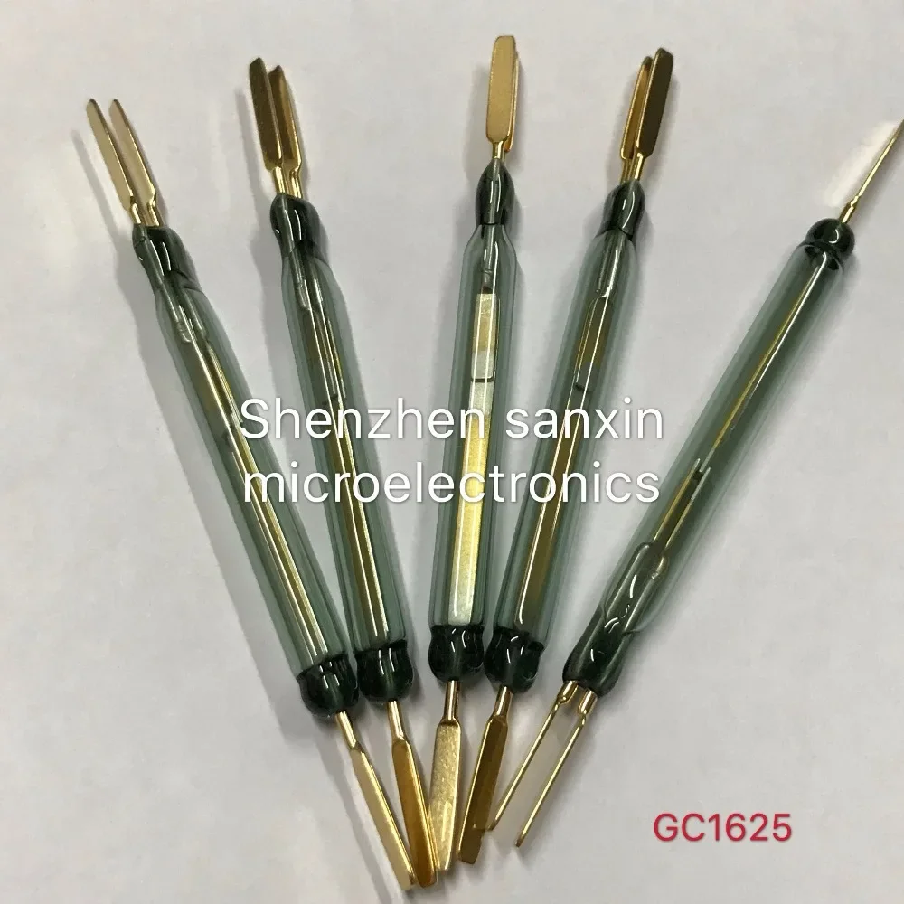 1pcs/Dry reed pipe Normally open normally closed High-power:60W GC1625 1625 5.6*50MM Magnetic control switch Reed switch