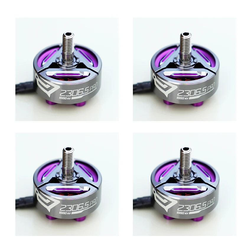 

4PCS High-Performance SpeedyBee 2306.5 PRO 1880KV 6S Brushless Racing Motor for FPV Drone Mario 5