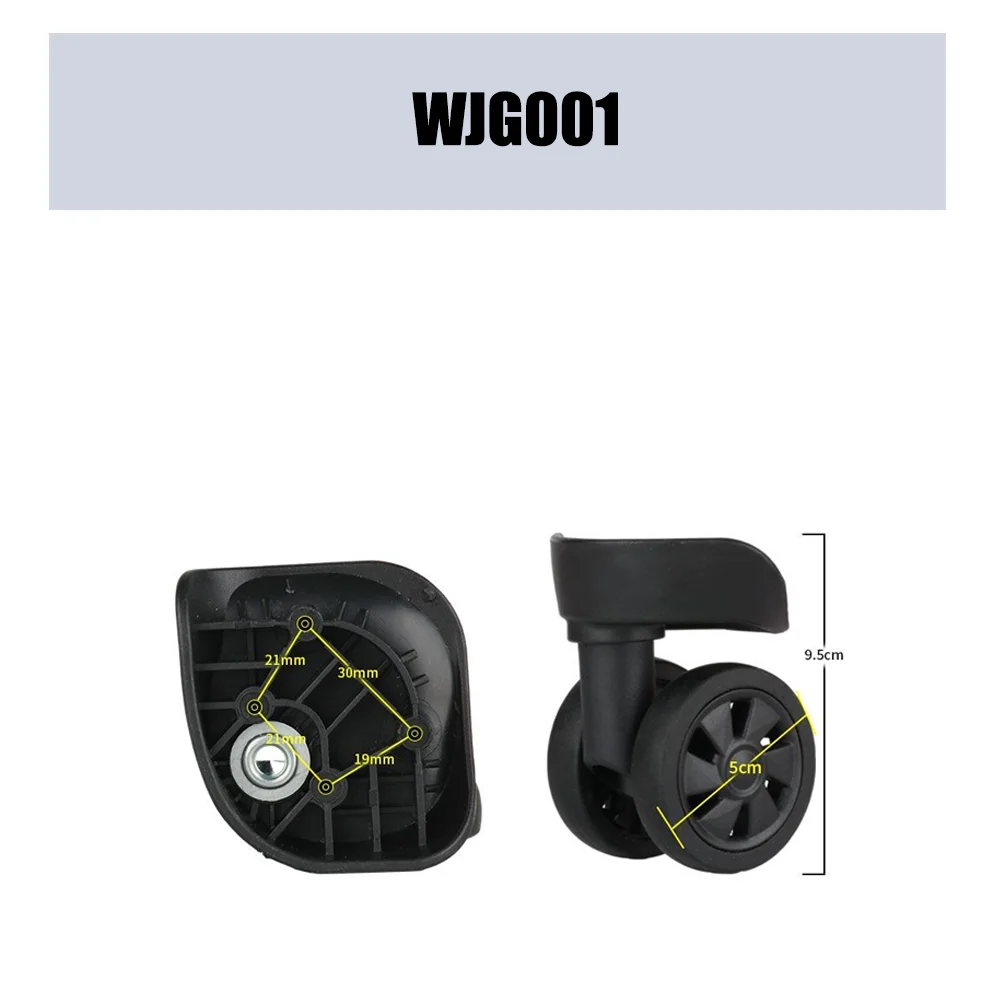 For Diplomat WJG001 Trolley Case Wheel Pulley Sliding Universal Luggage Wheel Silent Smooth Wear-resistant Accessories Casters