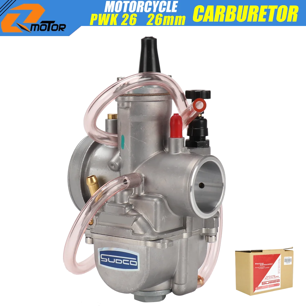 Universele PWK 24 26 28 30 32 34mm Carburateur Voor Keihin Carb 2 T 4 T Motorfiets ATV quad Go Kart Crossmotor Scooter Motocross