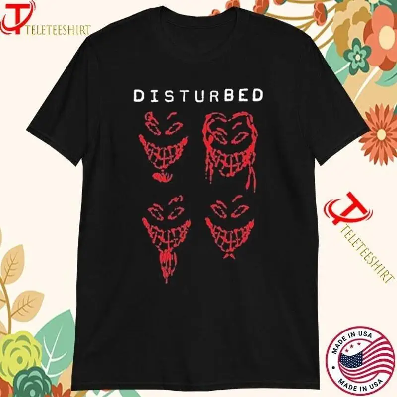 

Футболка Disturbed 2025 Faces, 25th Anniversary The Sickness Tour S 5Xl