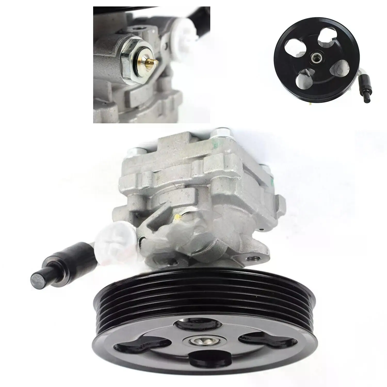 21489 49100-78K00 4910078K00 1PCS Power Steering Pump New For 2009-2013 Suzuki Grand Vitara 2013 Base 2.4L L4 Car Accessories