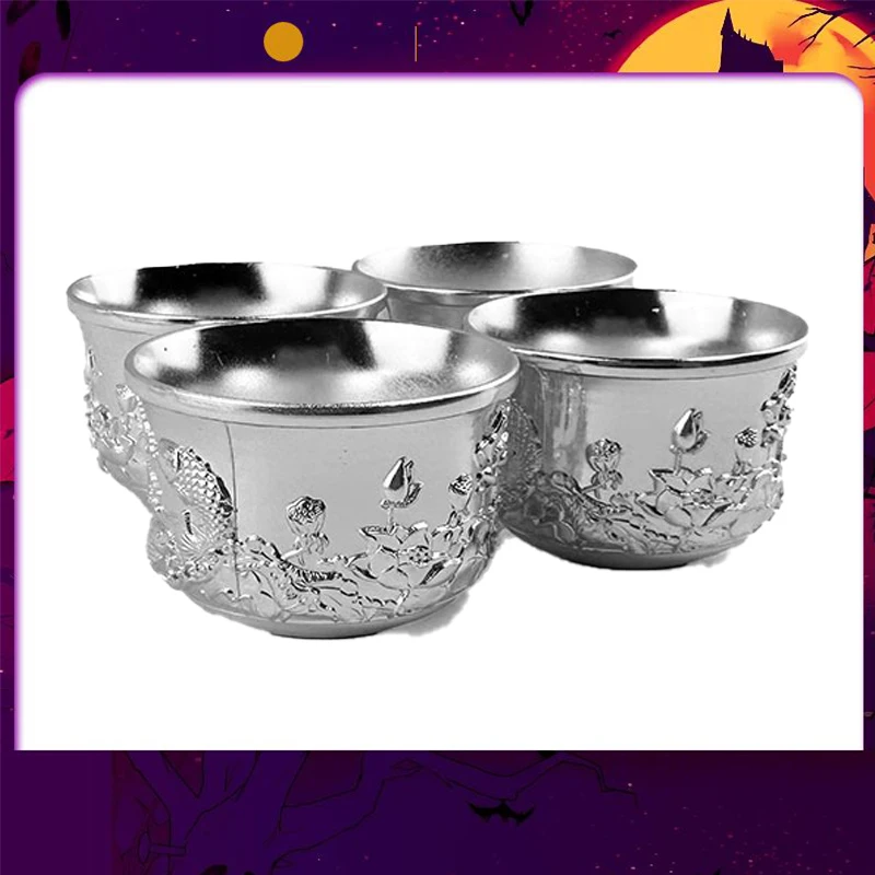 Premium 999 sterling silver wine set sterling silver tea set wine separator