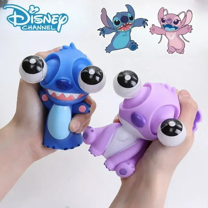 

New Disney Stitch & Lilo Creative Pop-up Sensory Toy Stitch Angel Soft Slow Rebound Model Stress Relief Toy Kids Birthday Gift