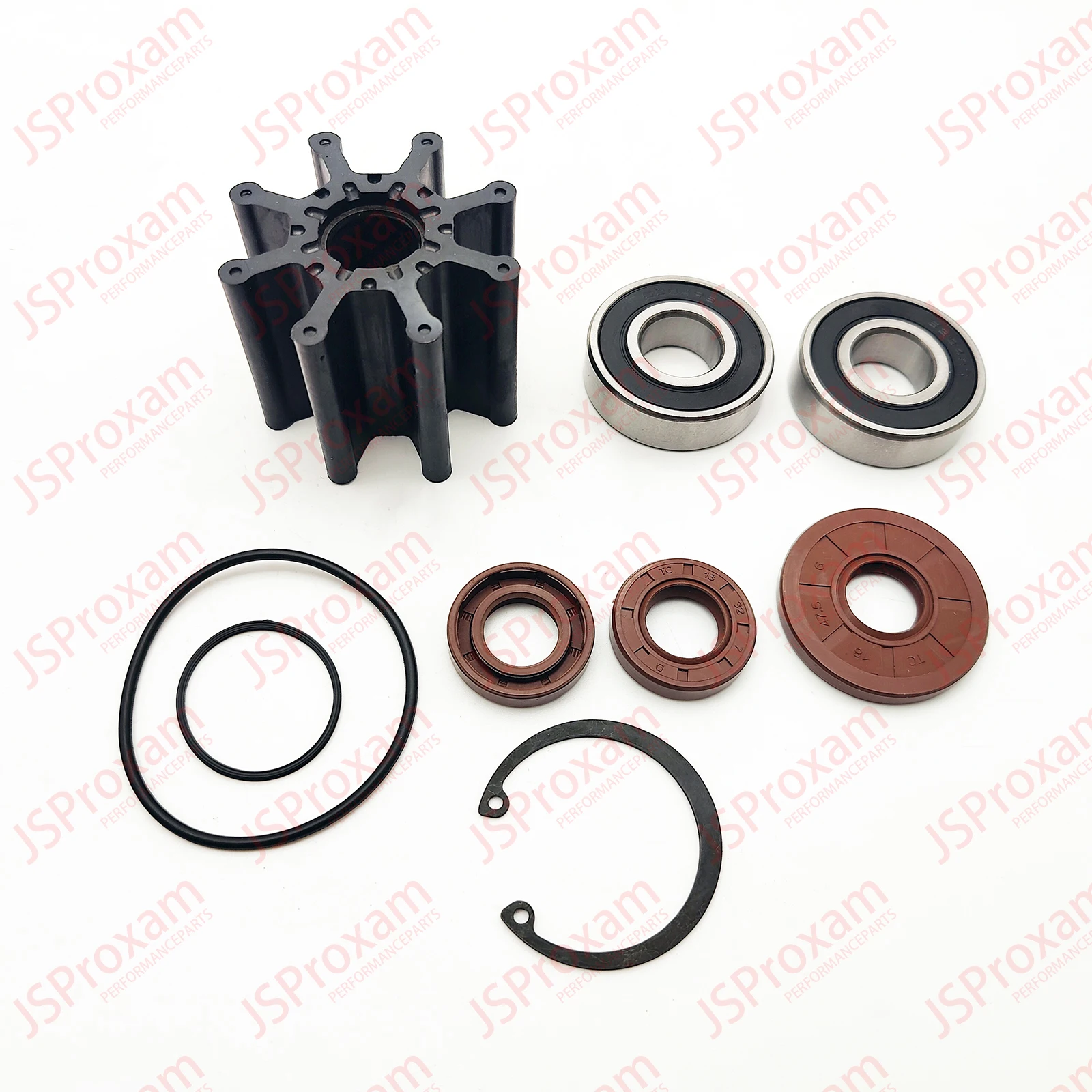 46-807151A9 807151A9 Replaces Fits For Mercruiser Bravo 807151A12 Pump Impeller Repair kit W/ Impeller