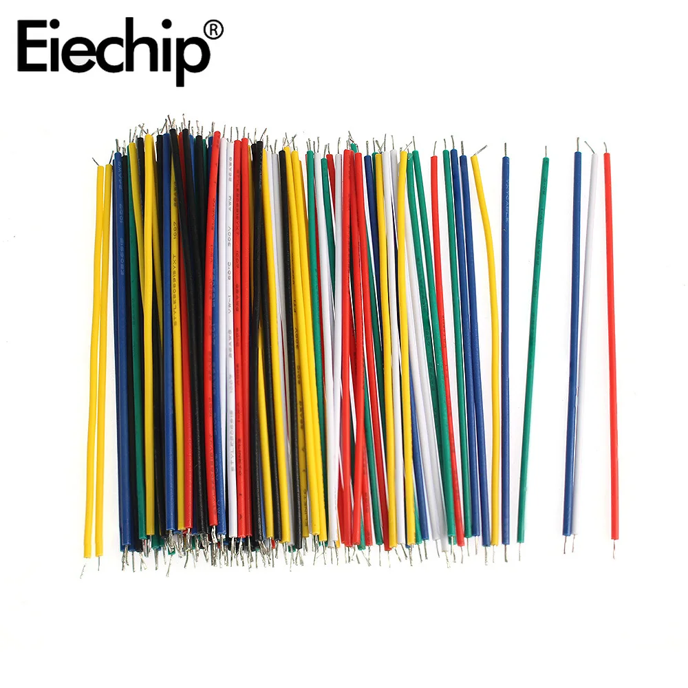 50/120pcs Tin-Plated Breadboard PCB Solder Cable 26AWG 7.8cm Fly Jumper Wire Cable Tin Conductor Wires 1007-26AWG Connector Wire