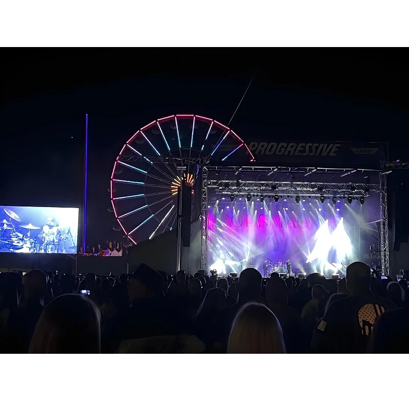 Complete Delivery System P3.91 High Bright Outdoor Rental Stage LED Screen for Large Scale Live Music Festival Performance
