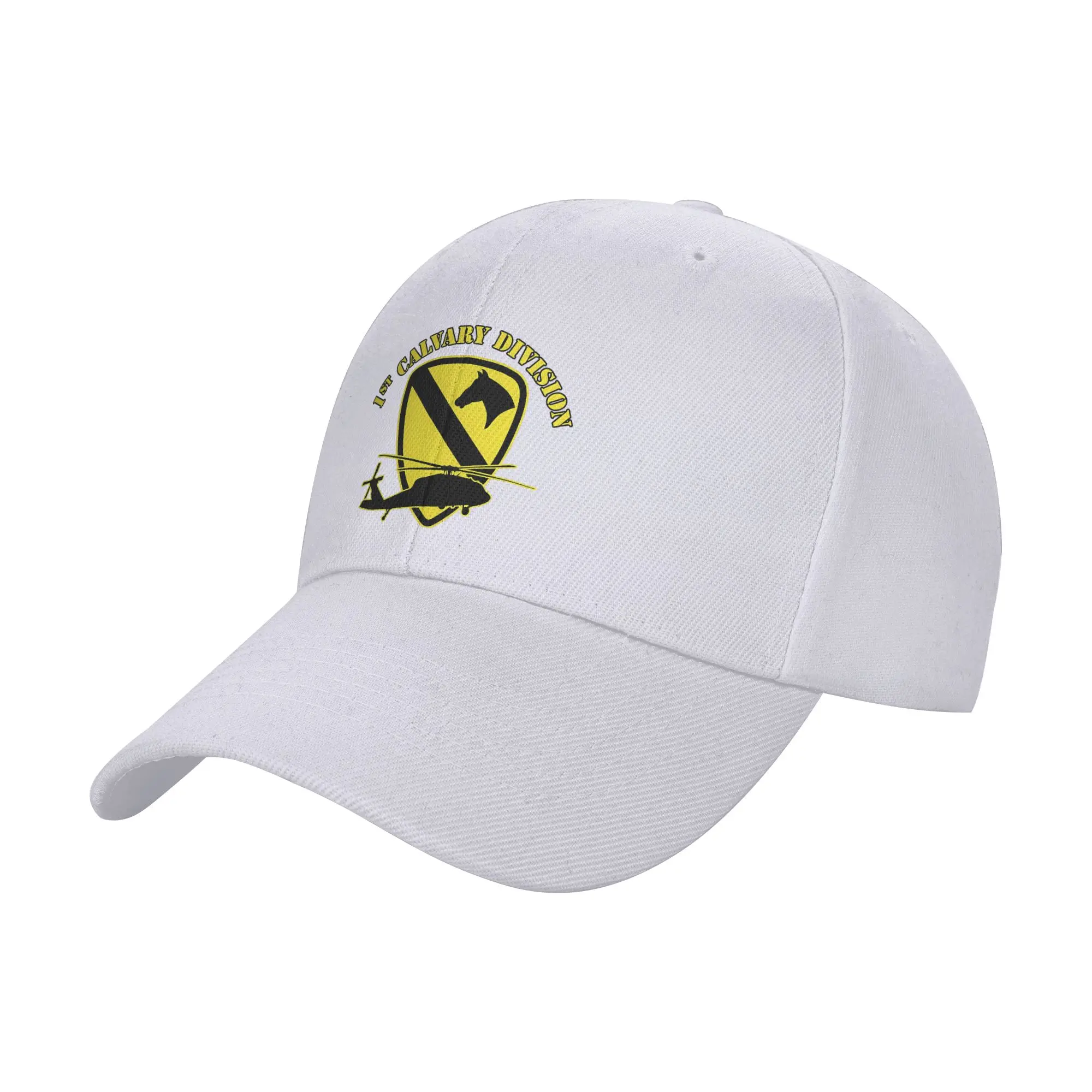 1st Air Cavalry Division Veteran Trendy Baseball Cap Summer Hot Weather Hip Hop Cap Baseball Cap