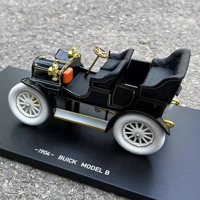 1:18 origineel schaalmodel, GM Buick 1904 BUICK MODEL B, gegoten model voor verzameling en display