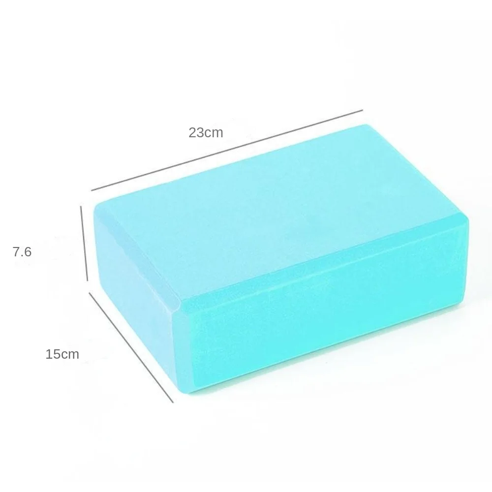 High Density Yoga Foam Blocks Column Solid Color Non-slip Yoga Block EVA Lightweight Props Brick Yoga Beginners