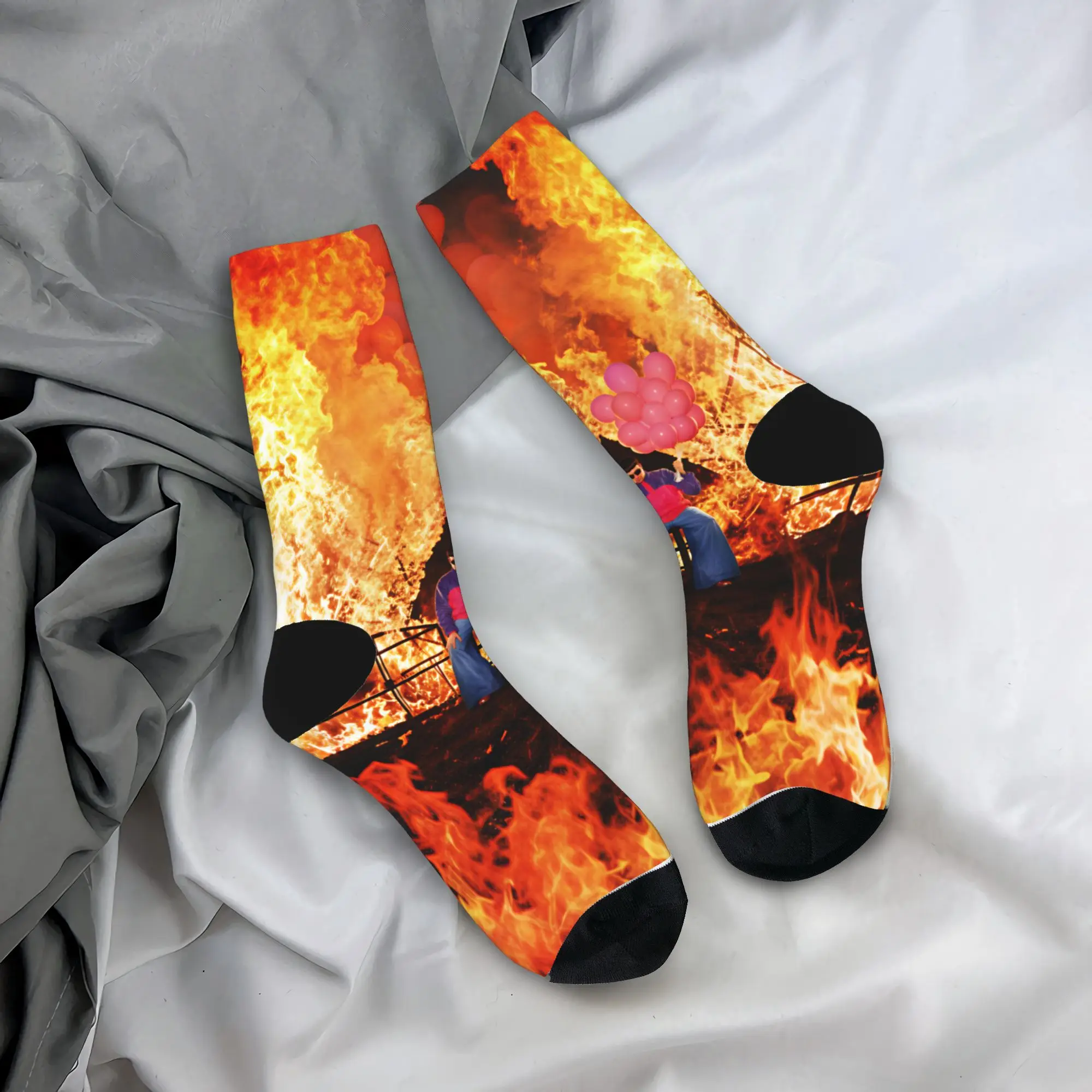 Adults Men Socks Oliver Tree   Stockings Autumn Elegant Warm Soft Socks Design Running Non Slip Socks