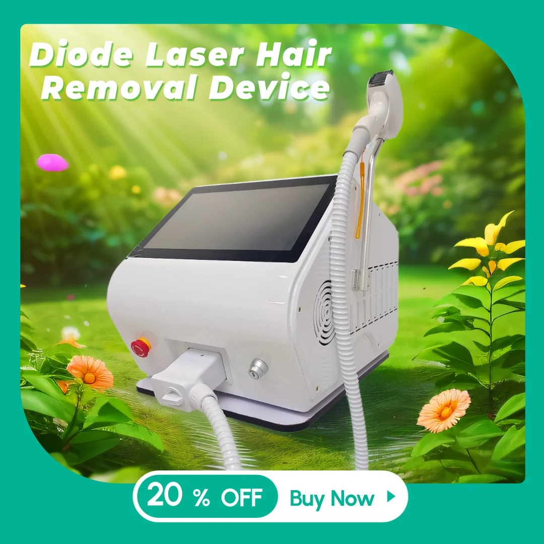 

Professional 4-Wave Diode Laser Hair Removal Machine 2025 Portable Soprano Titanium 4000W Epilator for Body & Face Skin Care