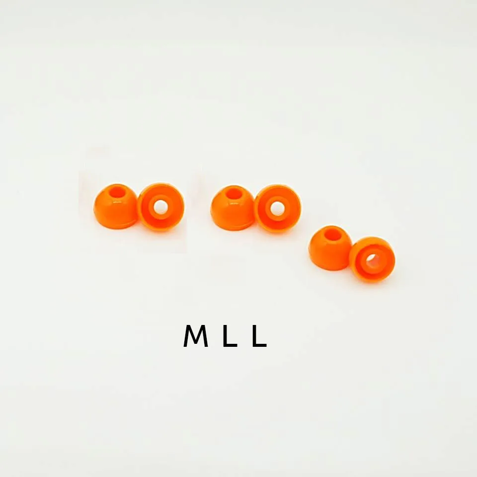 NONE Penon Liqueur O Orange Silicone Ear Tips 4
