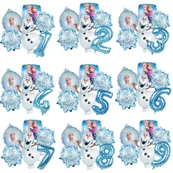 Disney Frozen Elsa Anna Aluminum Balloons Decoration Baby Shower Kids Girl Birthday Party Olaf Princess Foil Balloon Home Decor