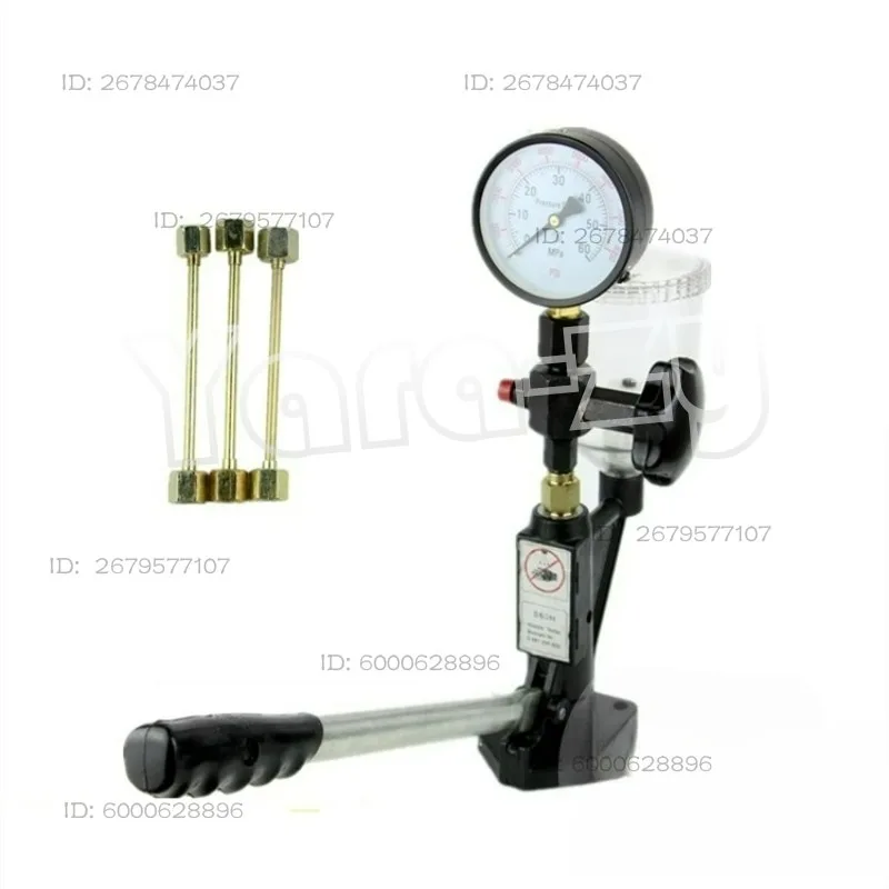 0-60MPa 0-8000Psi Pressure Gauge for S60H Diesel Injector Nozzle Tester Tool